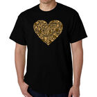 Camiseta Word Art Para Hombre - Vibras de Oto&ntilde;o - Negro