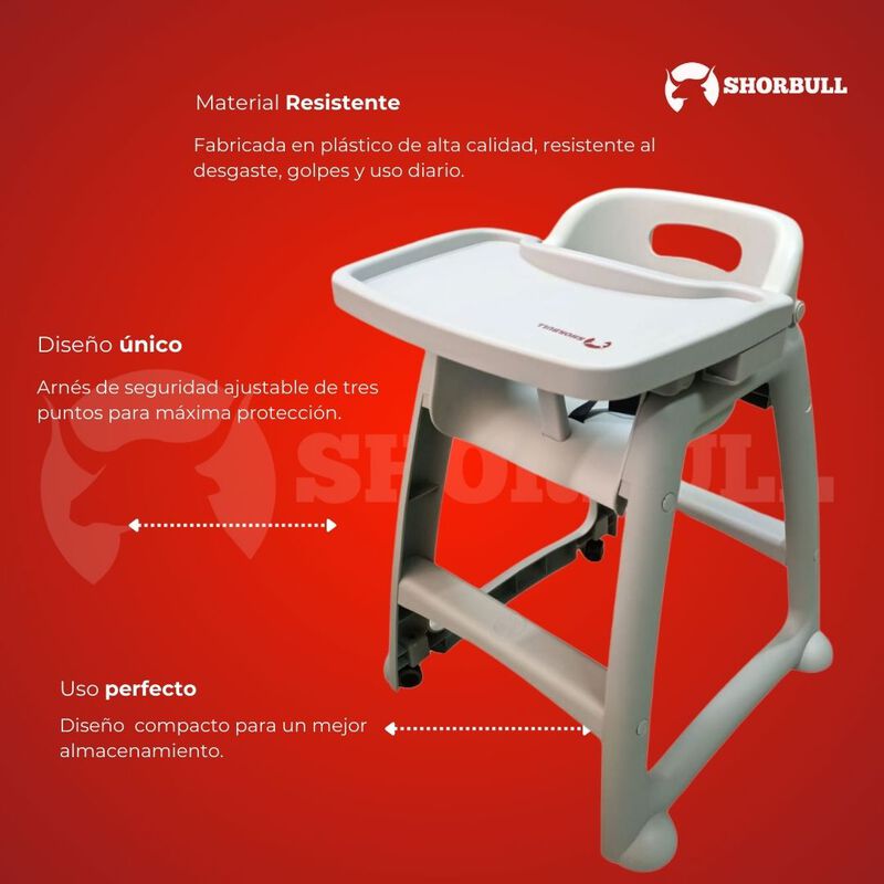 SHORBULL - Periquera Para Bebé Color gris CH001... image number null
