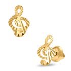 Broqueles Nota Musical En Oro Amarillo 14k