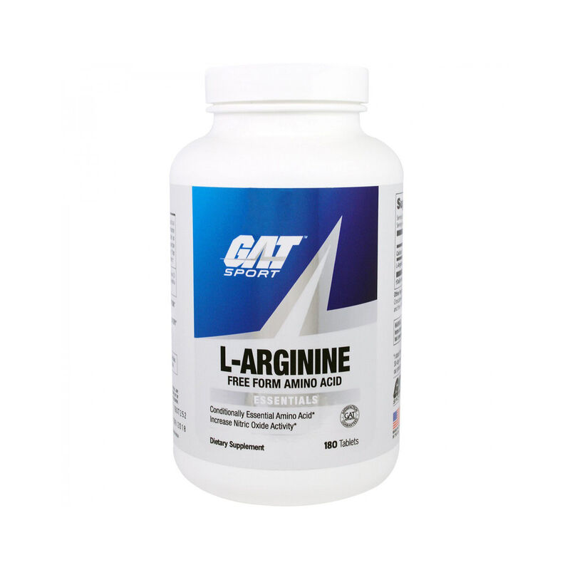 L-arginine Gat Sin Sabor180 caps 480 gr image number null