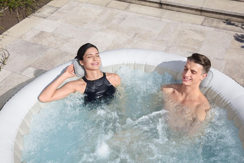 Almohada acolchonada para jacuzzi color gris image number null