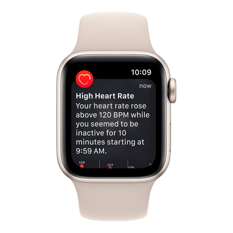 Apple Watch SE Serie 2 40mm (GPS) Starlight MNT... image number null