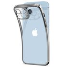 Funda SPIGEN Optik Crystal para iPhone 14 Transparente Gris