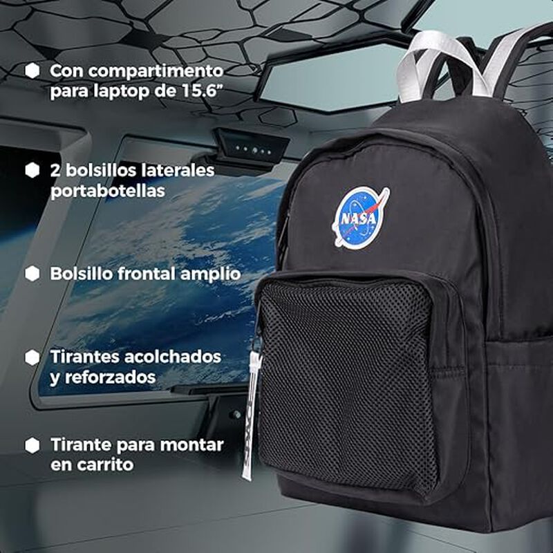 TechZone Mochila Edición NASA Backpack Para Lap... image number null