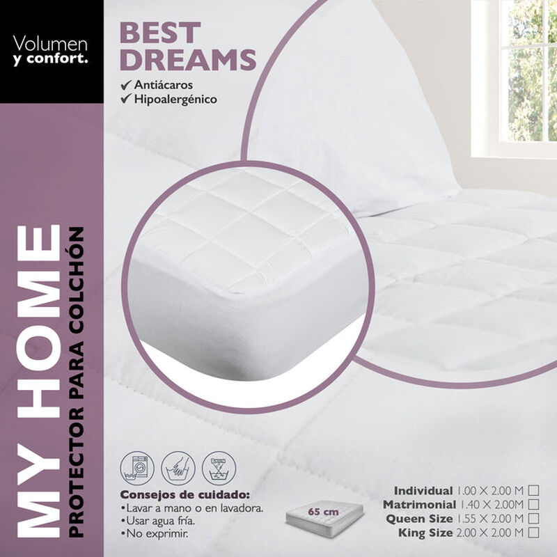 Protector De Colchon Best Dreams Con Cajon image number null
