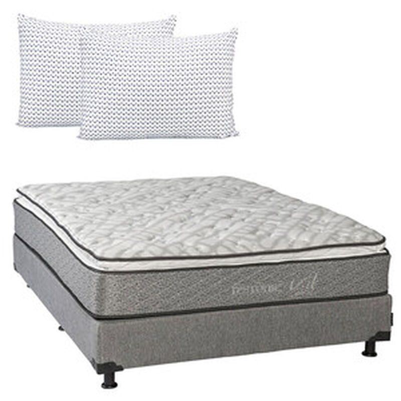 Colchón Queen Size Restonic Vail+Almohada Dicas... image number null