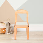 Silla Infantil Moderna de Madera Blanco Osti&oacute;n