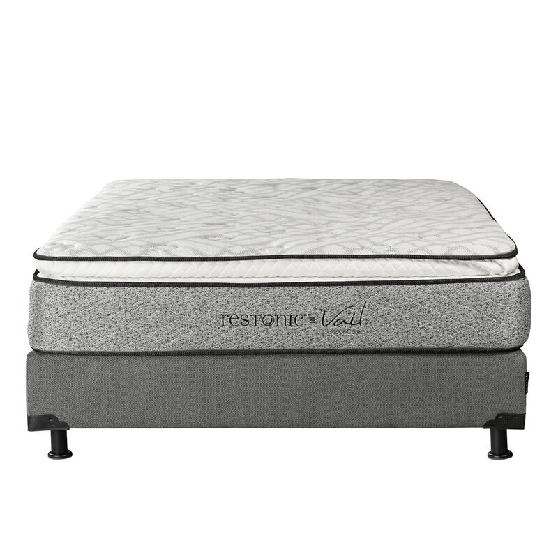 Colchón Queen Size Restonic Vail+Almohada Dicas... image number null