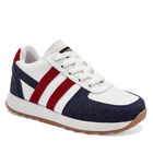 Tres-A Tenis para beb&eacute; ni&ntilde;o blanco marino rojo BAJA