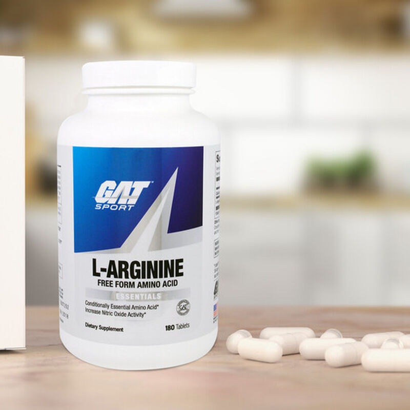 L-arginine Gat Sin Sabor180 caps 480 gr image number null