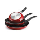 Juego De Sartenes Tramontina 80149/563 Everyday 3 Piezas Rojo End