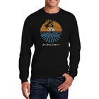Sudadera De Cuello Redondo Word Art Para Hombre - Ciudades en San Diego - Negro