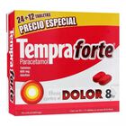 Tempra Forte 36 Tableta Caja Paracetamol 650 Mg