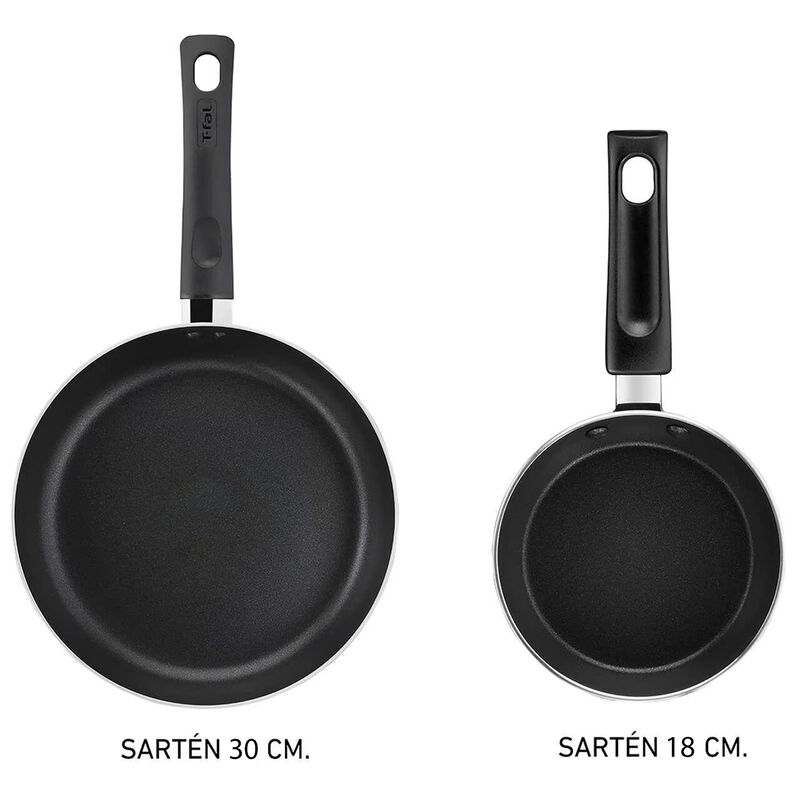Juego De Sartenes T-fal INICIA 18/30 cm image number null