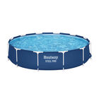 Alberca Estructural Circular 366 Cm Con Bomba 6473 L Bestway Azul