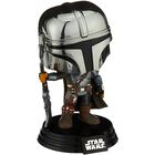 Funko Pop! Star Wars: The Mandalorian - Mandalorian (cromado) #345. Figura Coleccionable