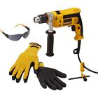 Rotomartillo Dewalt 1/2" 650w Con Accesorios Profesional Modelo Dwe1650si-b3