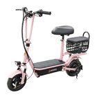 Scooter El&eacute;ctrico Con Asiento, Color Rosa