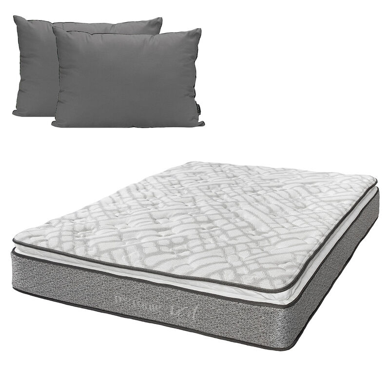Colchón Queen Size Restonic Vail+Almohada Dicas... image number null