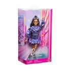 BARBIE FASHIONISTA MU&Ntilde;ECA CON CABELLO CASTA&Ntilde;O Y COJUNTO AZUL JFP42