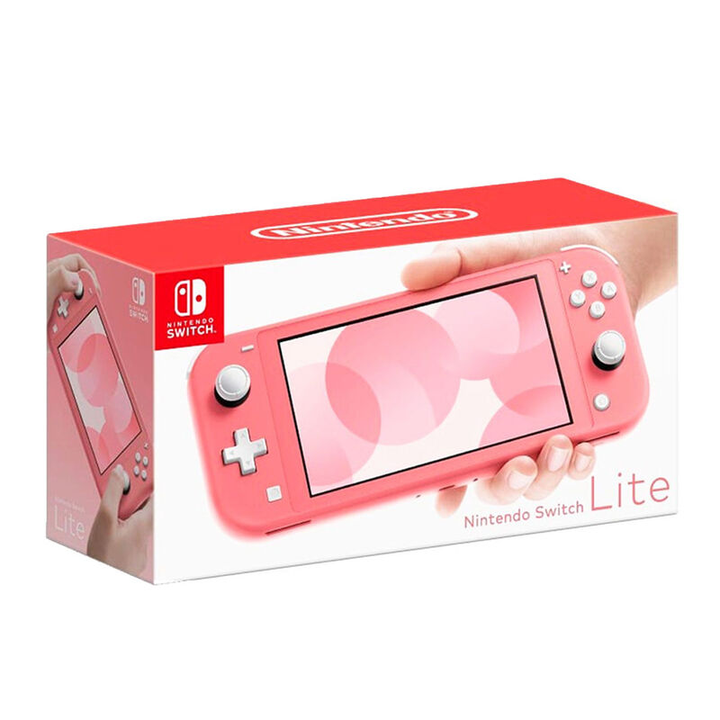 Combo Consola Nintendo Switch Lite 32 Gb Coral ... image number null