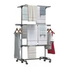 Rack Tendedero Plegable De Acero Inoxidable Con 6 Niveles Namaro Design