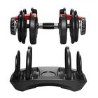 Mancuerna Ajustable de 2 a 24 Kg para Ejercicio Negro Bluelander