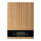 Bascula de Cocina Digital 5 Kg Bambu Rectangular