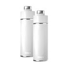 Combo 2 Vasos T&eacute;rmicos Ninja 710ml Acero Inoxidable Blancos