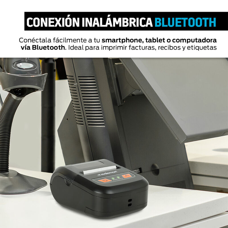 Impresora Portátil Mini Inalámbrica Bluetooth P... image number null