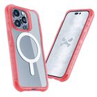 Funda GHOSTEK Covert para iPhone 14 PRO Rosa Transparente MagSafe
