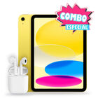 Combo Tablet Apple Ipad 2025 (a16 Chip) 128gb Amarillo Md4d44ll/a + Audifonos Bluetooth