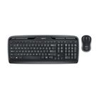 Kit Teclado Y Mouse Inal&aacute;mbricos Logitech Mk320 Negro