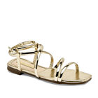 Moramora Sandalia para mujer dorado