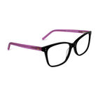 Lentes Barbie para niña color negro con rosa