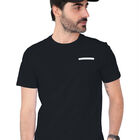 Playera Basica Manga Corta Caballero Premium Negro Roosevelt C346