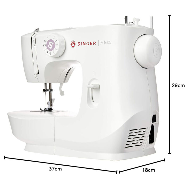 Máquina De Coser Familiar Básica SINGER M1605 C... image number null