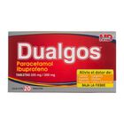 Dualgos 200/325mg Caja 20 Tabletas