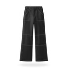 Pantal&oacute;n De Vinipiel Con Costura