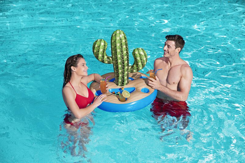 Porta vasos inflable figura de cactus 1/mod 94c... image number null