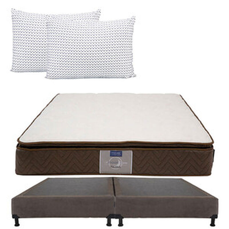Colchón King Size Restonic Vail+Almohada Dicasa... image number null
