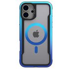Funda RAPTIC Shield para iPhone 16 Azul compatible con MagSafe
