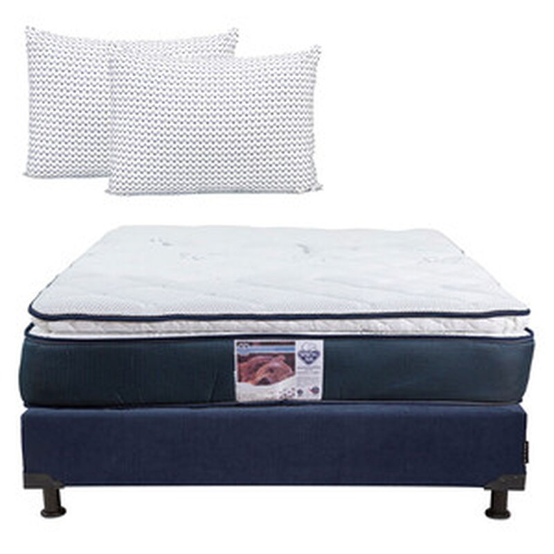 Colchón Matrimonial Spring Air Mónaco+Almohada ... image number null