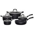Bater&iacute;a De Cocina Tramontina 28799002 M&oacute;naco Inducci&oacute;n 9 Piezas Negro End
