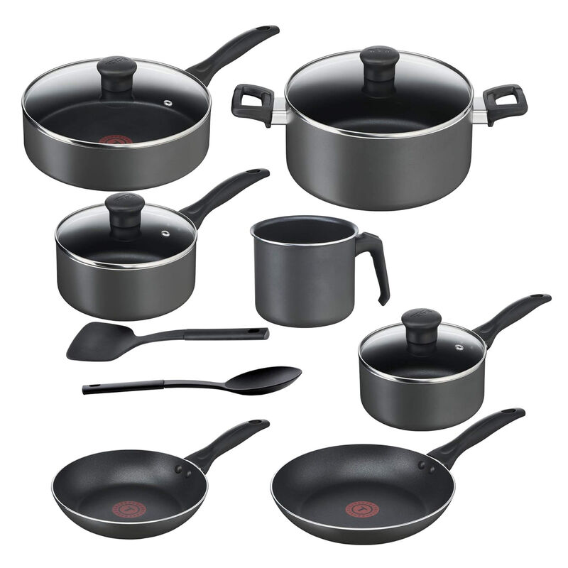 Batería T-FAL Family Cook 13 pzas Gris Antiad T... image number null