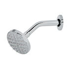 Regadera Cromo 4' Plato Redondo con Brazo Foset Element