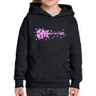 Sudadera Con Capucha Word Art Para Ni&ntilde;a - Shake It Off - Negro