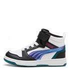 Tenis Puma Rebound V6 Mid Bouncy Ps Para Ni&ntilde;os 17 A 21