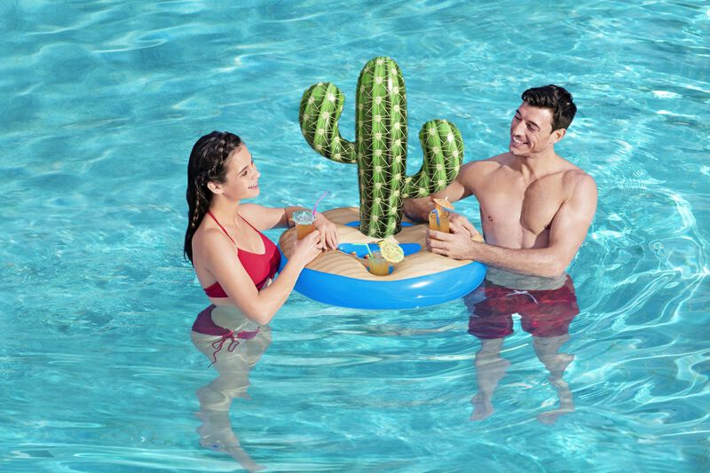 Porta vasos inflable figura de cactus 1/mod 94c... image number null