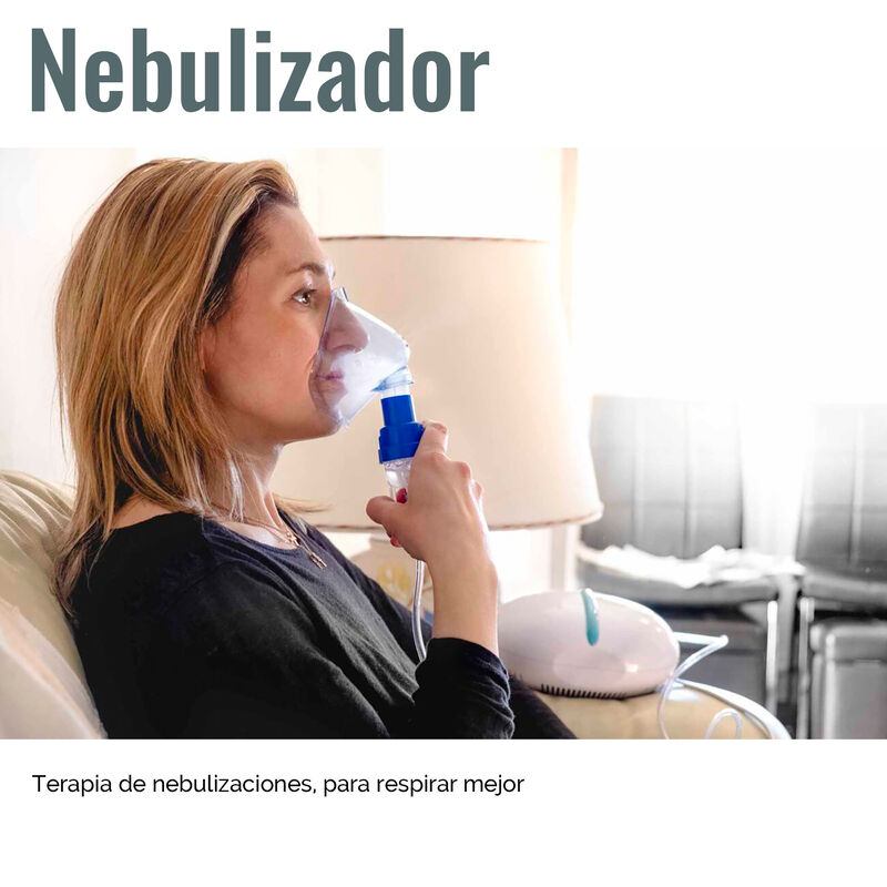 Nebulizador Compresor Silencioso Adulto Infanti... image number null